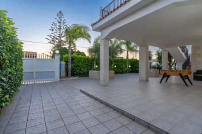 Balcone o terrazza di VILLA DAMA BIANCA