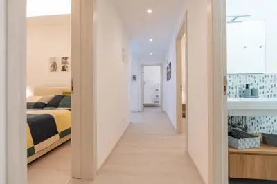 Letto o letti in una camera di VILLA DAMA BIANCA