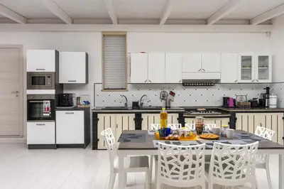 Cucina o angolo cottura di VILLA DAMA BIANCA