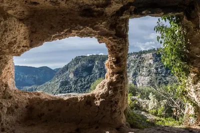 Paesaggio naturale nelle vicinanze della casa vacanze
