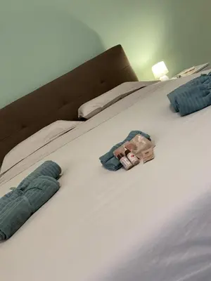 Letto o letti in una camera di Lavica airport Catania B&b
