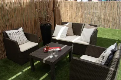 Area soggiorno di Mirage Place B&B