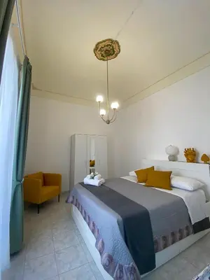 Letto o letti in una camera di Casa Noto