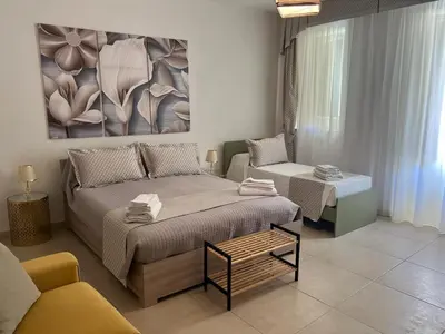 Letto o letti in una camera di Albemarooms