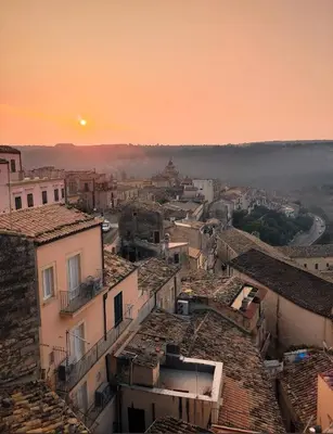 Paesaggio naturale nelle vicinanze della villa