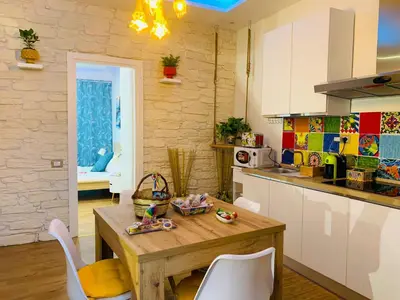 Cucina o angolo cottura di Suite i biddizzi da Sicilia