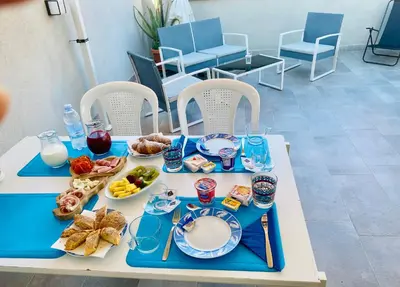 Cibo presso il bed & breakfast o nelle vicinanze