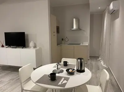 Set per la preparazione di tè e caffè presso Petali di rosa apartment 2 - 600m dal Teatro Greco