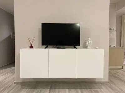 TV o dispositivi per l'intrattenimento presso Petali di rosa apartment 2 - 600m dal Teatro Greco