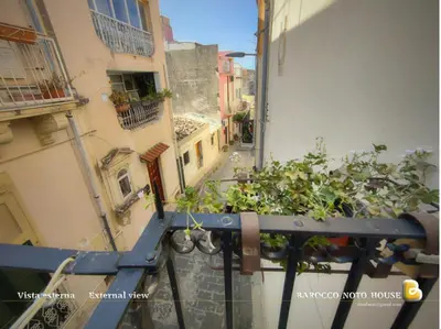 Balcone o terrazza di Barocco Noto House