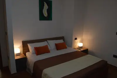 Letto o letti in una camera di B&B Garden Grazia