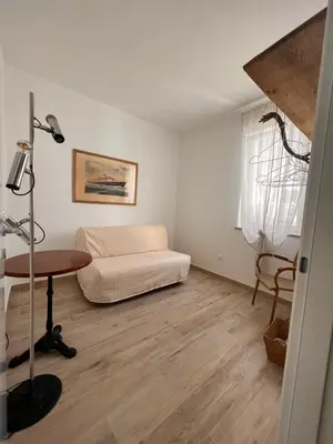 Letto o letti in una camera di Anima Blu