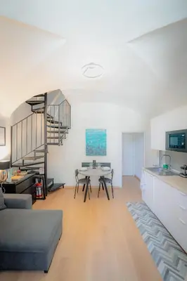 Cucina o angolo cottura di Almond Apartment Catania