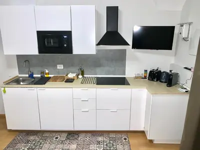 Cucina o angolo cottura di Almond Apartment Catania