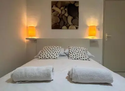 Letto o letti in una camera di Bungalow 97