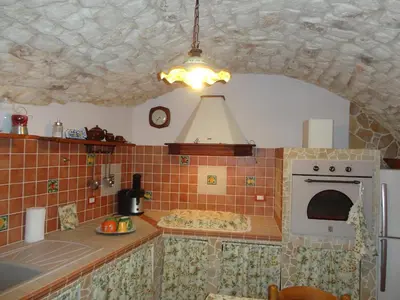 Cucina o angolo cottura di La Casa di Petra
