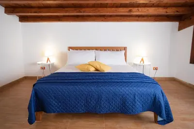 Letto o letti in una camera di Villa Nikla