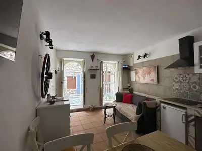 Area soggiorno di La casa di Rosa 1833 by Wonderful Italy