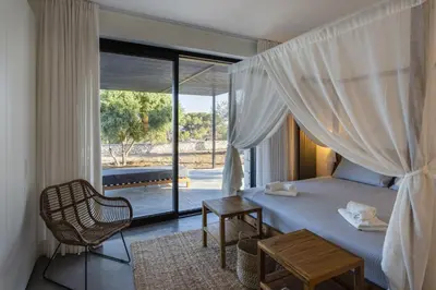 Letto o letti in una camera di Villa Netos - IsulaTravel