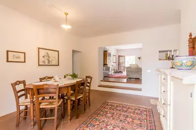 Cucina o angolo cottura di Santolìo Country Retreat - Relax in Masseria Siciliana con Giardino e Vista