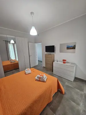 Letto o letti in una camera di A casa di Antonella - Via Tagliamento