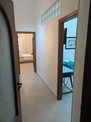 Letto o letti in una camera di L'Occhio della Zillica