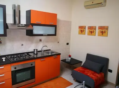 Cucina o angolo cottura di La casa di Marinella