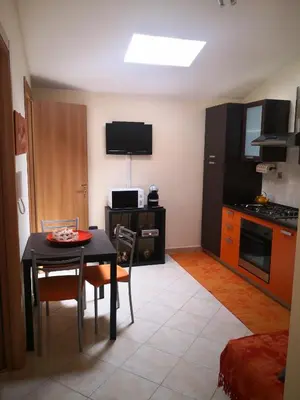Cucina o angolo cottura di La casa di Marinella