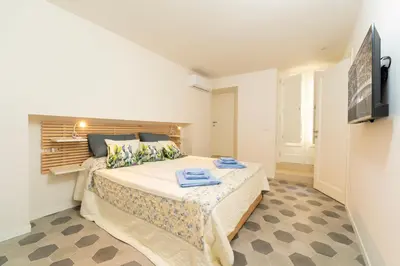 Letto o letti in una camera di Ficupalas - Muscaredda