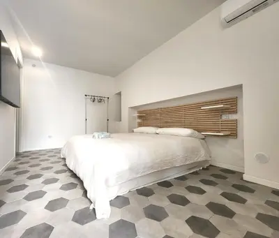 Letto o letti in una camera di Ficupalas - Muscaredda