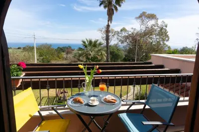 Balcone o terrazza di B&B Villa Nella