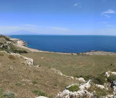 Paesaggio naturale nelle vicinanze del bed & breakfast