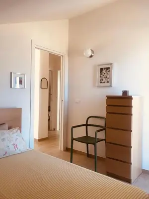 Letto o letti in una camera di Bougainville House