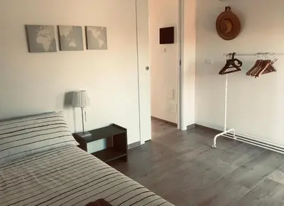 Letto o letti in una camera di Bougainville House