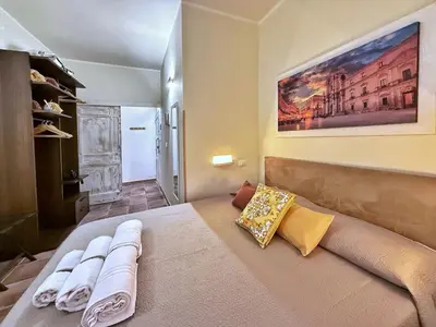 Letto o letti in una camera di Case Triscele - B&B