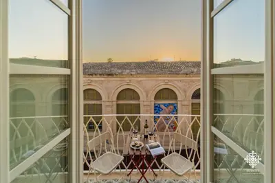 Balcone o terrazza di La Terrazza sull'Antico Mercato di Ortigia