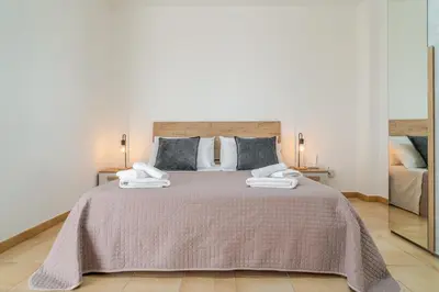 Letto o letti in una camera di Sicily O’Clock House