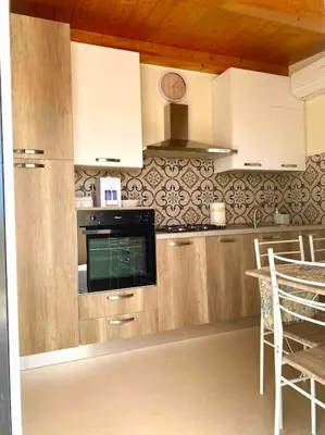 Cucina o angolo cottura di Avola Fronte Mare Villa Giulia