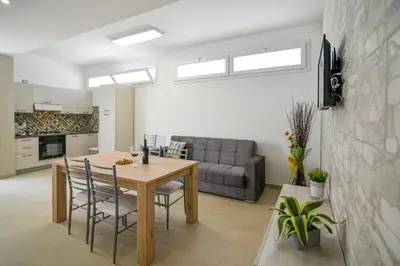 Area soggiorno di Apartment Laura