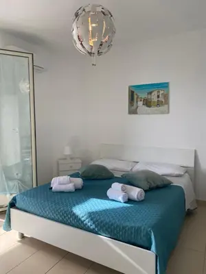 Letto o letti in una camera di Casa Marsilla