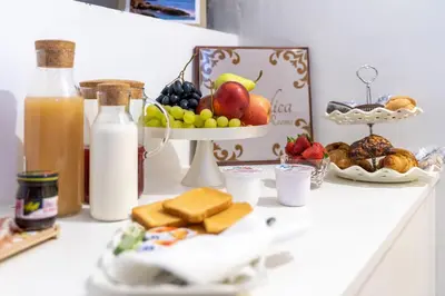 Cibo presso il bed & breakfast o nelle vicinanze