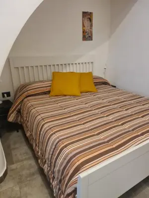 Letto o letti in una camera di Stefano's house