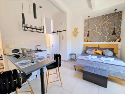 Letto o letti in una camera di The golden house