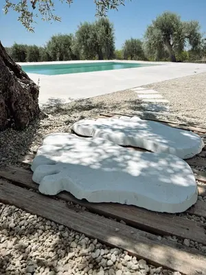 Paesaggio naturale nelle vicinanze della villa