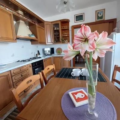Cucina o angolo cottura di Casa Pagani Noto mare