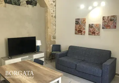 TV o dispositivi per l'intrattenimento presso Borgata Home - Casa Vacanza Siracusa