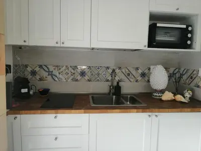 Cucina o angolo cottura di Piccola Santa Maria Sul Mare