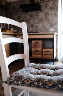 Letto o letti in una camera di ALMADEMARI GIGLIO CASA VACANZA