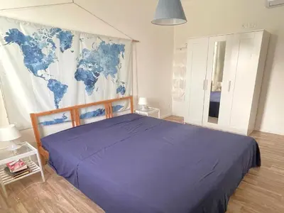 Letto o letti in una camera di House in Sicily near Ortigia & Beaches