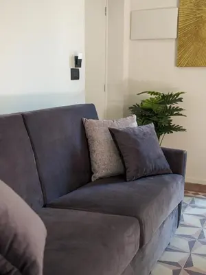 Area soggiorno di VICOLO SAN GAETANO -luxury rooms-